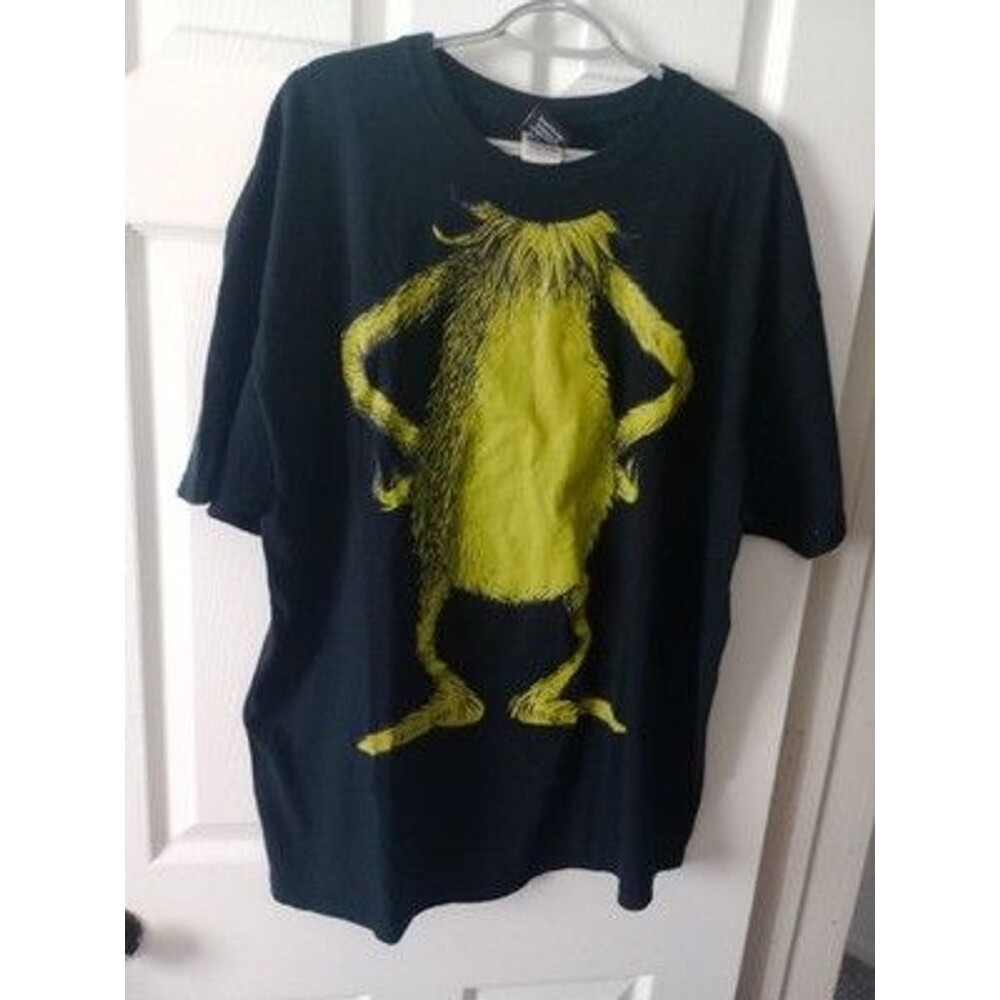 VTG Y2K Dr. Seuss The GRINCH Full Body Graphic Tee SZ 2XL